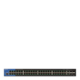 Business LGS552P 48-Port Gigabit PoE+ (375W) Managed Switch + 2x Gigabit SFP/RJ45 Combo Ports + 2x 10G SFP+ Ports, , hi-res