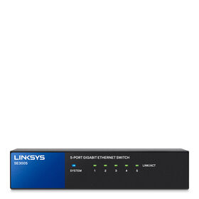 Commutateur à 5 ports Gigabit Ethernet Linksys SE3005, , hi-res