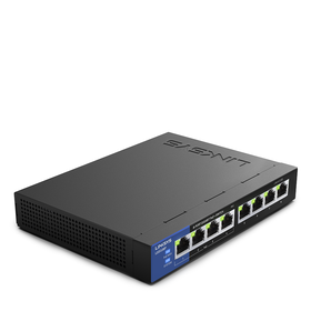 LGS108P 8-Port Business Desktop Gigabit PoE+ Switch