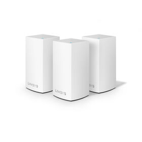 Linksys Velop Whole Home Intelligent Mesh WiFi System, Dual-Band, 3-pack