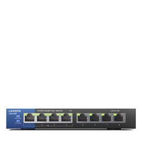 LGS108P 8-Port Business Desktop Gigabit PoE+ Switch, , hi-res